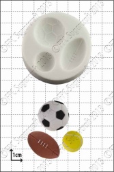 'Sport Balls' Silicone Mould